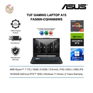 Asus TUF Gaming Laptop A15 FA506N-CQHN666WS (R7 170/ RTX3050/ DDR 5 16GB/ 512GB/144Hz/ W11H/ OPI/ 2Y