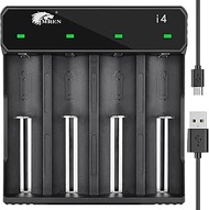 18650 Battery Charger,21700 Battery Charger,3.7V Lithium ion Rechargeale Battery Charger for 3.7 Vol