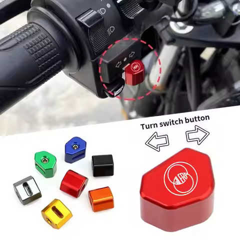 Motorcycle Switch Button Turn Signal Switch Key Cap Accessories For Gilera GP800 Fuoco Nexus 500 Run