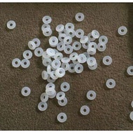 Bamoer Rubber Stopper For Bracelet Charms Spacer 5 pcs