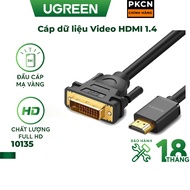 2M Ugreen 10135 VIDEO HDMI to DVI VIDEO transmission data cable