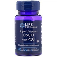 Life Extension Super Ubiquinol CoQ10 with PQQ 100 mg 30 Softgels