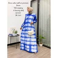 GAMIS TWILL DRESS ALLSIZE MOTIF HIDA 110 140CM ORI PEKALONGAN TERBARU