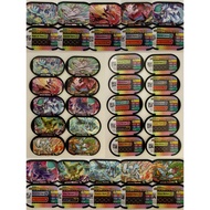 Pokemon Mezastar 6 Star Games Disk Card Superstar V1,V2,V3,V4 Look Like Original Disk