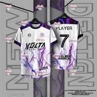 【Available】- Purple Classic Futsal Football Baju Jersey Custom Name Volta Jersey