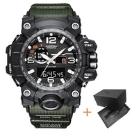 ▣♝☼Addies Men Watch Digital Multi Function Sports Waterproof Luminous Jam tangan lelaki