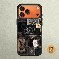 iphone Case 17 16 15 14 13 12 11 X XR Xs 8 7 6 5 Plus Pro Max SE Softcase Dark RUG Takbir