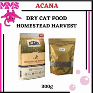 Acana Homestead Harvest Dry Cat food # Chicken Turkey # Makanan Kucing # 100% Original # Repack 300g