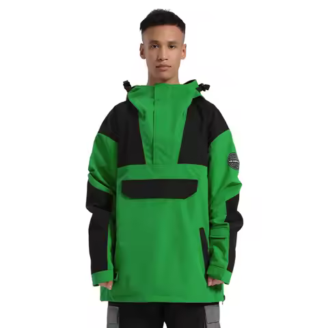 GSOU SNOW Men Women Winter Ski Jacket Warm Fleece Waterproof Hooded Thicken Snow Coat Windbreaker Ou