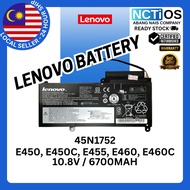 LAPTOP REPLACEMENT BATTERY FOR LENOVO 45N1752 45N1753 45N1757 ThinkPad E450 E460 E460C E465 Series 1