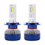 Car Headlight ledh7Bulb Double Copper Tube Headlight White Light H4near and Far H11Low Beam Headligh