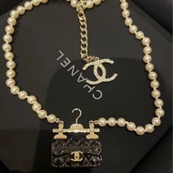 99新 Chanel 香奈兒 23C CF包包珍珠 choker項鍊