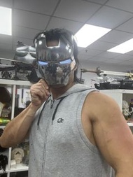 Ironman Mask LED 鋁合金面罩