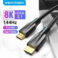 Vention HDMI Cable 1-3m 2.1 4K 120Hz High Speed 48Gbps Video Cable for PS4 TV Switch 8K 60Hz Cable HDMI