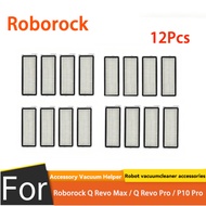 For  Roborock Q Revo Max / Q Revo Pro / P10 Pro  Vacuum Cleaner Accessories （12 PCS Filter）