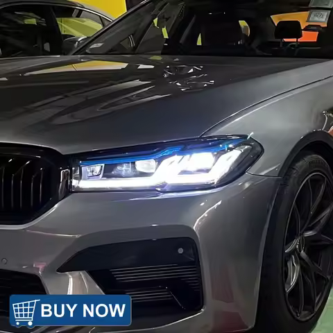 Auto Headlight Assembly For BMW 5 Series G30 G38 520i 530i 540i 550i 2018-2020 Upgrade 2021 Style LE