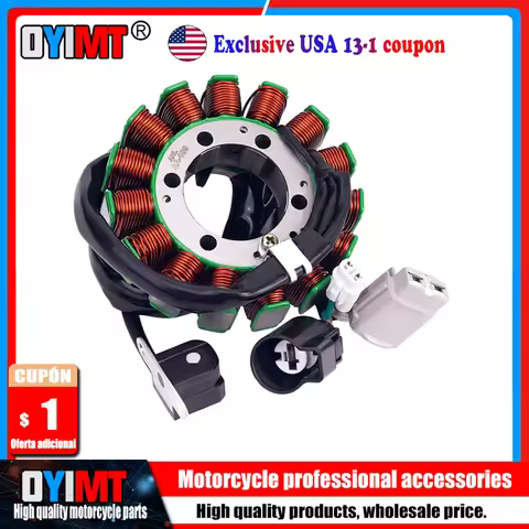 Motorcycle Generator Stator Coil Comp For Kawasaki KVF750 Brute Force 750 4X4i EPS Camo KRT750 Teryx