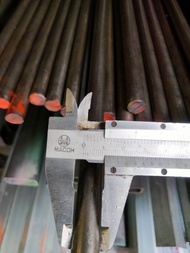 เหล็กเพลา เพลากลม ขนาด 4หุน ( 1/2" " หรือ 12 mm. ) เพลา  ขาว ผิวดิบ เพลาขาวดิบ เกรดเหล็ก SS400 จัดจำ