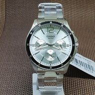 Casio MTP-1374D-7A Standard Analog Stainless Steel Bracelet Men's Dress Watch
