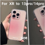 For iPhone XR to 14 Pro Protective Case For DIY Housing iPhone XR Like 13 Pro Cover Case, XR to 14 Pro Case