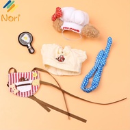 Eachbid [No Doll] ตุ๊กตาชุดครัวเสื้อผ้าทารกแรกเกิด15Cm,เสื้อผ้าตุ๊กตาตุ๊กตา BJD ปักหลากสีเสื้อผ้าตุ๊