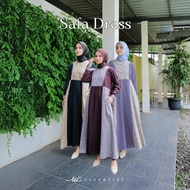 UC Essential | SAFA DRESS I Gamis Syari I Body Mix Print