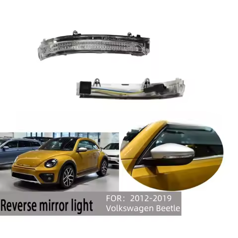 2Pcs Dynamic LED Flashing Arrow Rearview For Volkswagen GOL G6 G7 G8 FOX UP! POLO Golf 4.5 Vento Voy