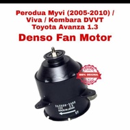 Motor kipas radiator myvi 2005-2010/kembara /viva/Avanza 1.3