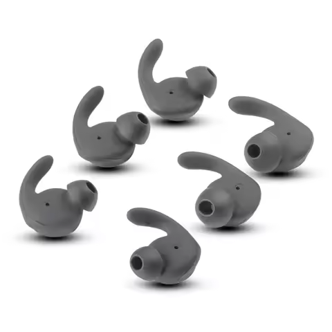 6Pcs Earbuds Cover In-Ear Tips Soft Silicone Skin Earpiece Ear Hook Buds Replacement for Huawei xSpo