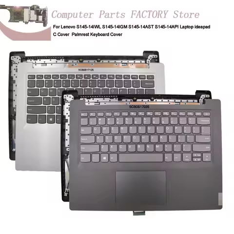 For Lenovo S145-14IWL S145-14IGM S145-14AST S145-14API Laptop ideapad C Cover Palmrest Keyboard Cove