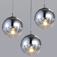 TYSO Glass Ball Chandelier Lighting Creative Individual Space Lamp Hanging Lamp Crystal Lustre Suspe