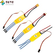 SUYO Speed Controller, Banana Head T Plug XT60 RC Parts ESC Brushless Motor, Replacement 30A/40A Hel