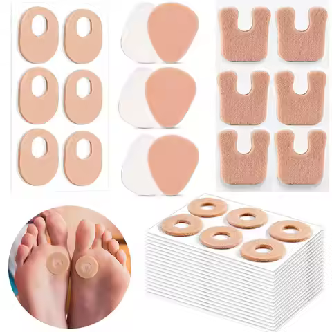 Brown Front Foot Support Foot Pad Adhesive Foam Foot Pad Metatarsal Felt Foot Pad Inserted Foot Pad