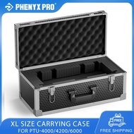 Phenyx Pro XL Size Carrying Case Customizable Pre-Diced Foam Aluminum Alloy Sturdy Build for Wireles