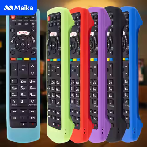 Silicone Protective Case for Panasonic TV Remote RM-L1268 L1378VL1268V Shockproof Anti-Slip Controll