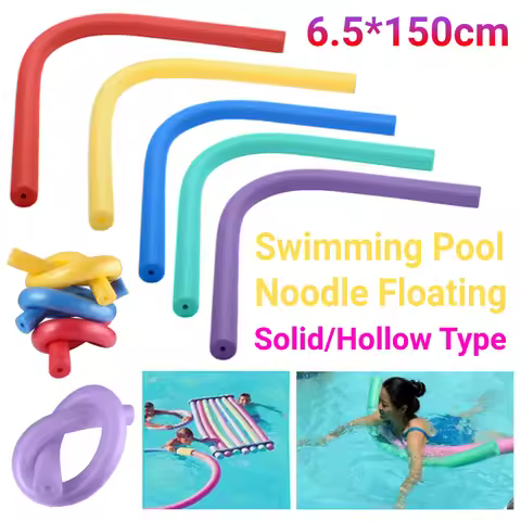 Portable Flexible EPE Learn Swimming Pool Noodle for Adult Children Summer Swimming Aid Pool Underwa
