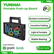 Ready YUNMAI Push Up Board Portable Folding Push-up Holder Push Up Board