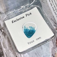 Resin Pick 2.2mm Electric Guitar Pick Electric bass bass Pick Shrapnel Exquisite Collection Can Be C