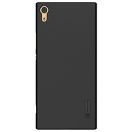 sony xperia xa1 ultra / dual hard case nillkin frosted original casing - hitam xa1 ultra dual