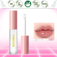 PINKFLASH LIP GLOSS MOISTURIZING SHINE SHIMMER PLUMPING BIBIR LIPGLOSS CLEAR BENING MENGKILAP OHMYGL