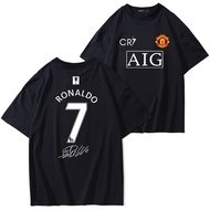 【 100% Cotton Fabric 】 2022 Football Suit Pre - And Post Sports Printed Cristiano Ronaldo Cr7 Short 