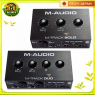 M-Audio Audio Interface with Music Production Software Live Streaming Combo Jack M-Track Duo / Solo【