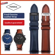 dida  22/24mm Leather Strap for FOSSIL Genuine Leather Watch Band FS4735 FS4812 FS5068 ME3052 3054 M