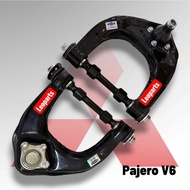 FRONT UPPER ARM WITH BALL JOINT ORIGINAL TYPE MADE IN ASIA OF NACO MALAYSIA FOR MITSUBISHI PAJERO V6