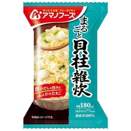 Amano Foods Whole Scallop Porridge, 4 servings x 2 [77 kcal per serving].