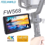 FEELWORLD FW568 5.5 Inch IPS 4K On Camera Field Monitor for DSLR