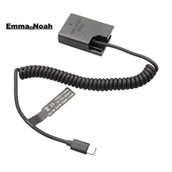 EL14 Dummy Coupler Battery Type-C Spring Cable for  D3100 D3500 D5100 D5200 D5300 D5600 P7000 P7100 