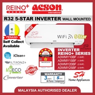 ACSON R32 5-STAR INVERTER Air-conditioner REINO+  5-Star Inverter Aircond 1.0HP 1.5HP 2.0HP 2.5HP