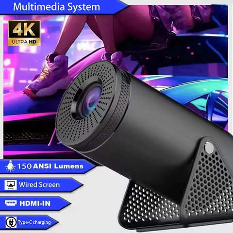 4K Projector H300 Android 11 Portable RK3326 Quad Core BT5.0 1280*720P Home Cinema Dual Wifi6 120ANS