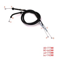 Motorcycle Push&Pull Throttle Cable Line Wires Scooter Acceleration For Honda VFR400 NC30 RVF400 NC3